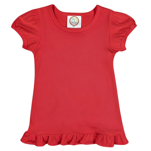 Personalized T-shirt Ruffled
